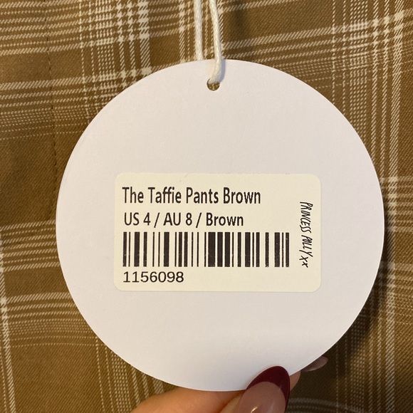 Princess Polly Taffie Check Pants - Picture 3 of 5